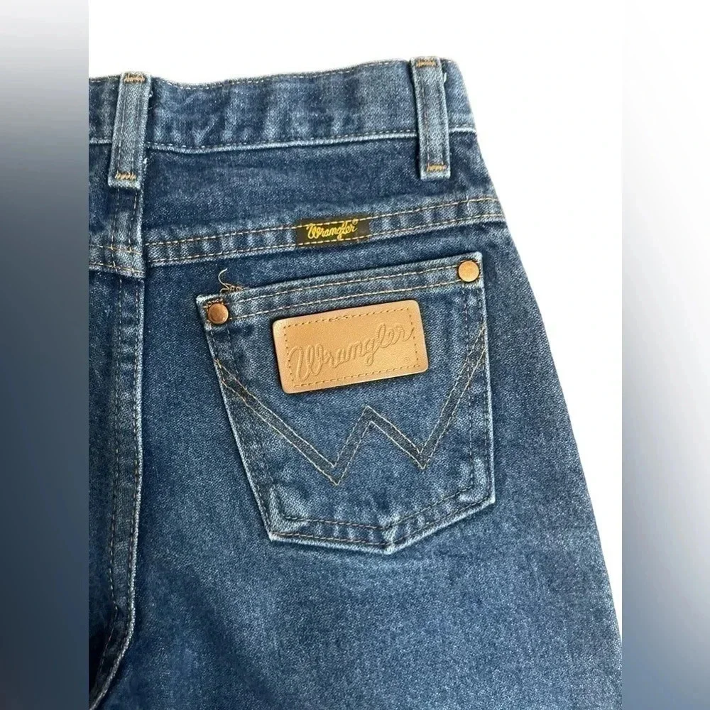 Wrangler Cowboy Cut Western Jeans 13MWZJP 100% Cotton Boy’s size 12 Slim